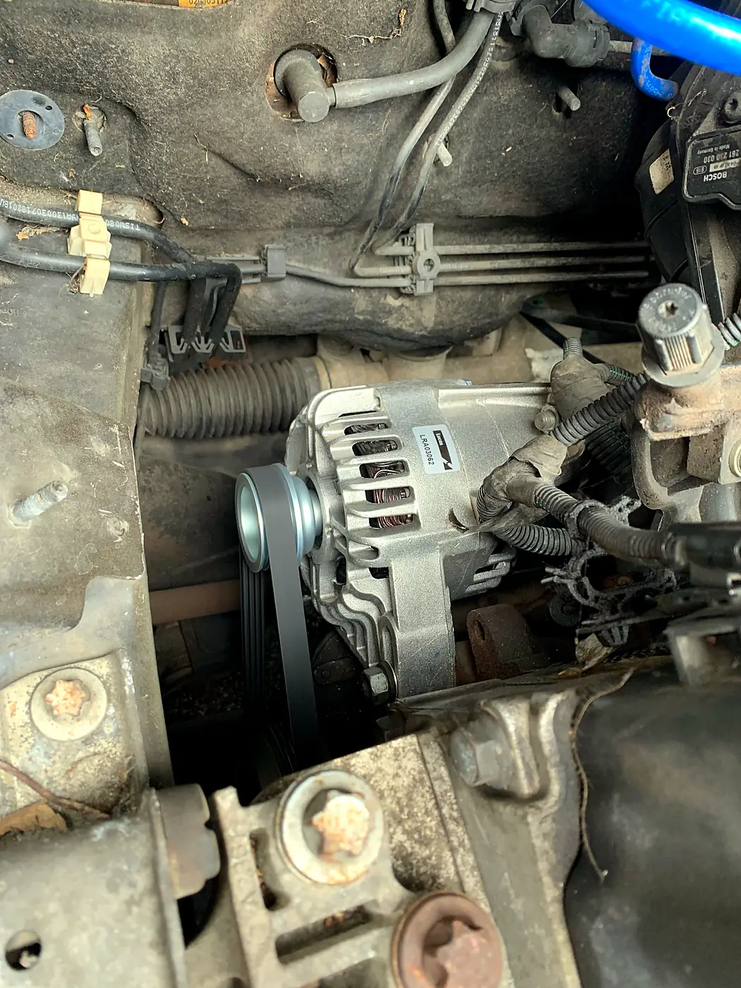 Alternator and charging system work.